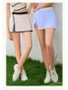 2025 Sommer Colorblock Schnelltrocknender Damen Sport Skort - Hochelastische Yoga- & Fitnessbekleidung