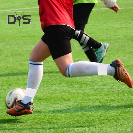 Fußball-Schienbeinschoner-Gurte, Silikon-Schienbeinschützer für Männer, Frauen und Jugendliche, verstellbare elastische Bänder, Fußball-Sport-Trainingsausrüstung