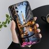 Phone Case For Samsung A55 A16 A56 A36 A35 A15 A53 A54 A33 A34 A25 A05S A52 A52S A14 A26 A71 Coffee Cafe night Aesthetic