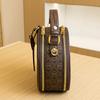 New Fashionable Small Round Bag Retro Handbag Commuter Temperament Shoulder Bag Slanted Versatile Niche Mobile Phone Bag