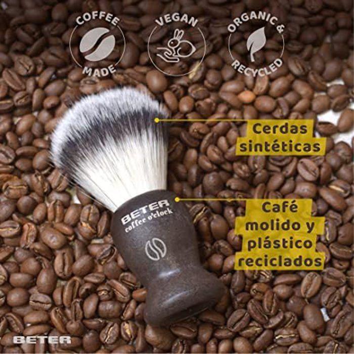 BETER Rasiermesser - Modell Coffee O'clock - Synthetikborsten für Veganer