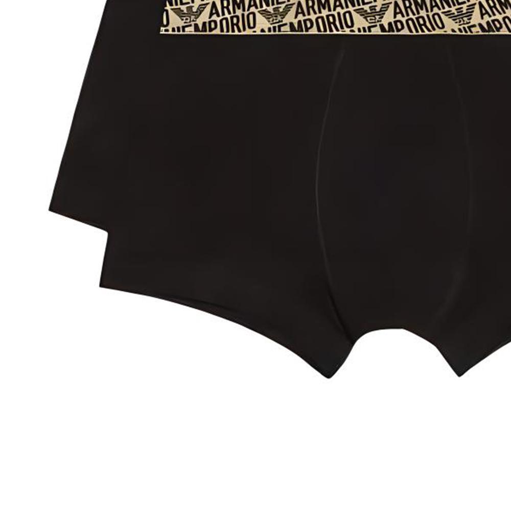 Emporio Armani FW24 Logo Print Cotton Stretch Underwear 2-Pack Men underwear 111210-4F598-17020
