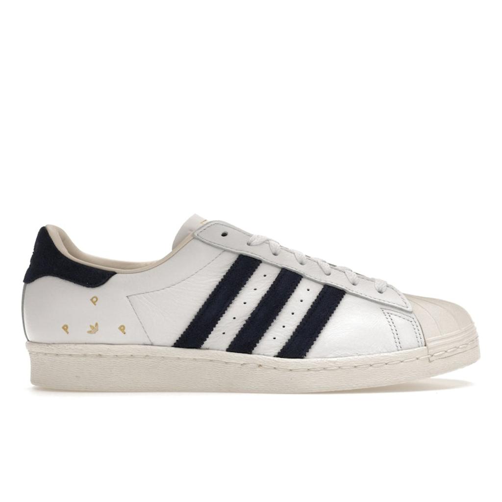 Adidas Pop Trading Company X Superstar ADV White Collegiate Navy Men Sneakers Cloud-White Chalk-White IE3408