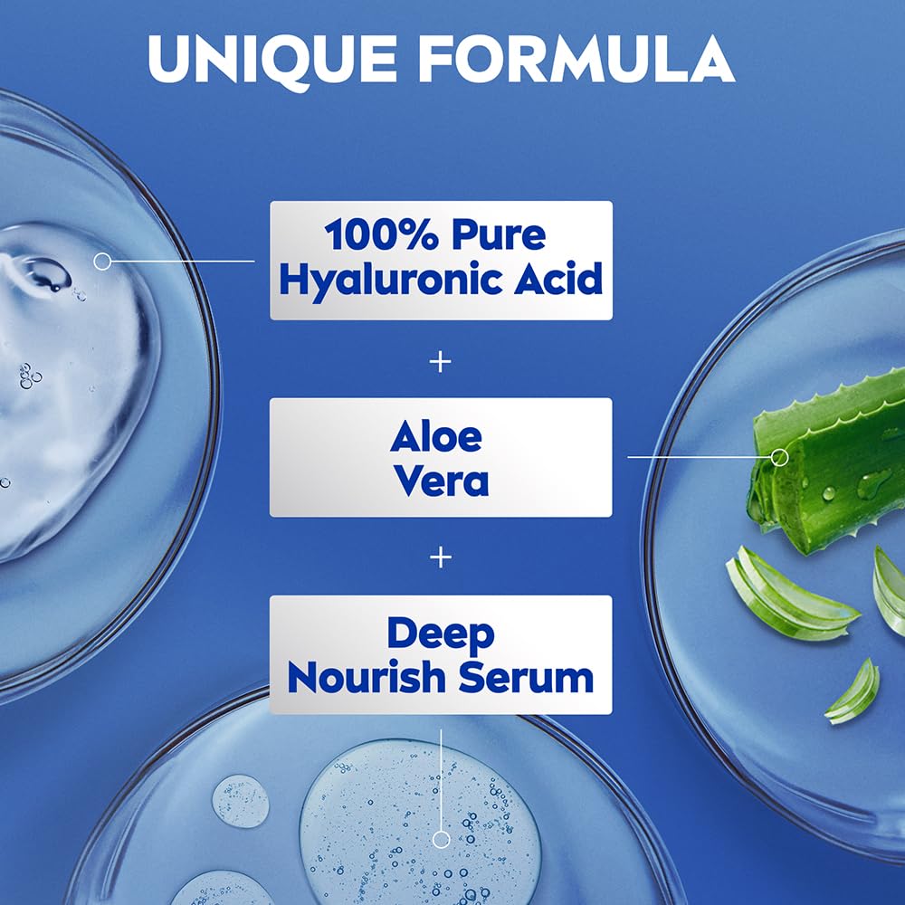 NIVEA Aloe Hydration Body Lotion, 200ml | 72 H Moisturization | Goodness of Aloe Vera For Instant Hydrating In Summer