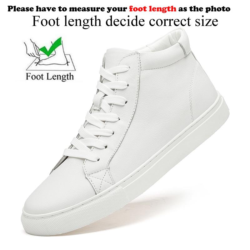 

Белые кроссовки из натуральной кожи с высоким верхом, мужские кеды для скейтбординга, черные, большие размеры 48 49, плюшевые, на осень-зиму 50