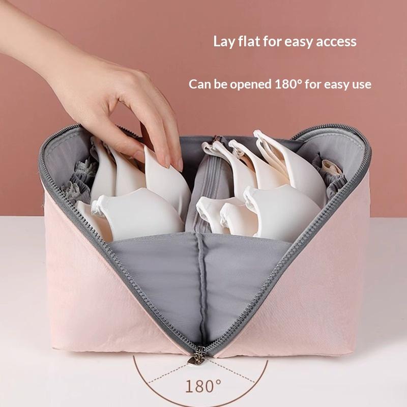 Portable Lingerie Storage Bag for Travel and Multi-purpose Use with Cute Design