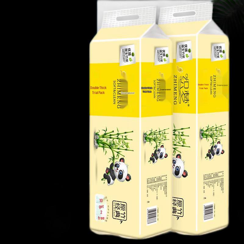 Zhimeng Natural Bamboo Coreless 5-Ply Toilet Paper