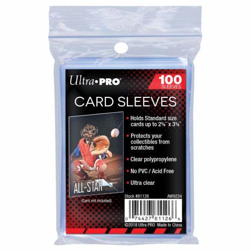 Ultra Pro Soft Card Sleeves, 66x92mm (2.625x3.625 inches) (Count of 100)