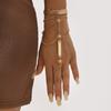 Multilayer Finger Linked Minimalist Bracelet Women Hand Chain Elegant Stackable Jewelry Suitable for Daily Party Wear