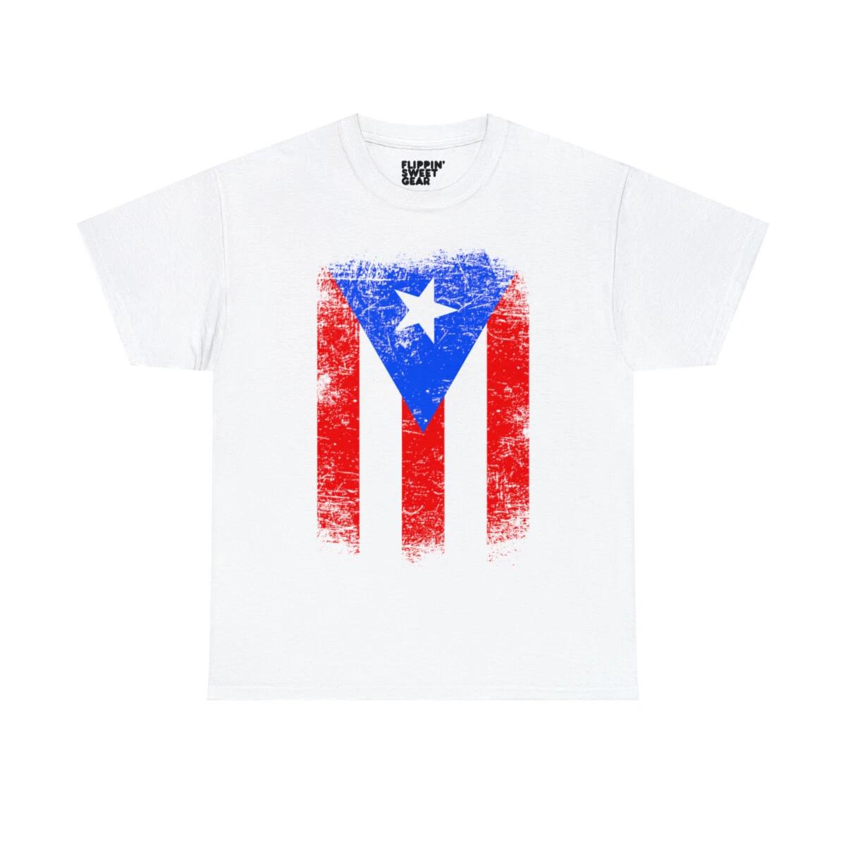 Puerto Rico Flag Puerto Rican Graphic Tee Shirt 4XL