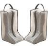 Set Of 2 PVC Boot Bags Dust Protector Shoes Bag Rubber Boot Bag With Clear Viewing Panel High Boot Storage
