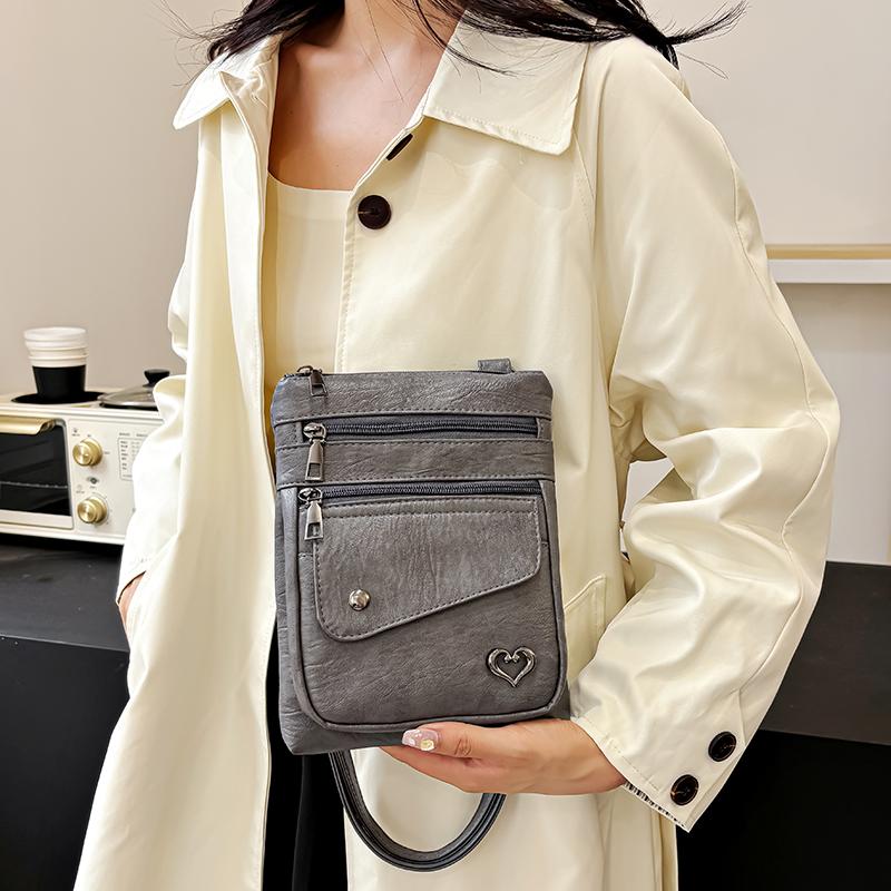 Portofele pentru femei, cu ecran tactil multifuncțional, pentru telefon mobil, geantă de modă, geantă de mână, geantă de umăr de capacitate mică