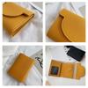 Ultra Slim Women Wallet Tri-fold PU Leather Card Holder Mini Purse Female Coin Bag Compact Wallet Pocket Money Clip Clutch Bag