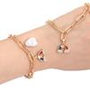 1Pcs Various Style Metal Zircon Pendants For Making DIY Bracelet Necklace Earring Key Chain