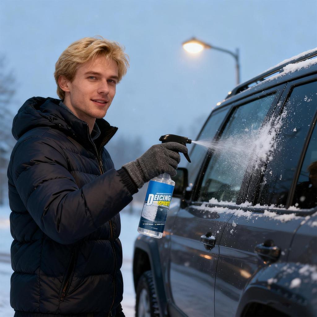 Deicer For Car Windshield 100ml Fast Snow Remover Defrost Spray For Car Windshield For Automotive Vehicles Including Trucks SUVs