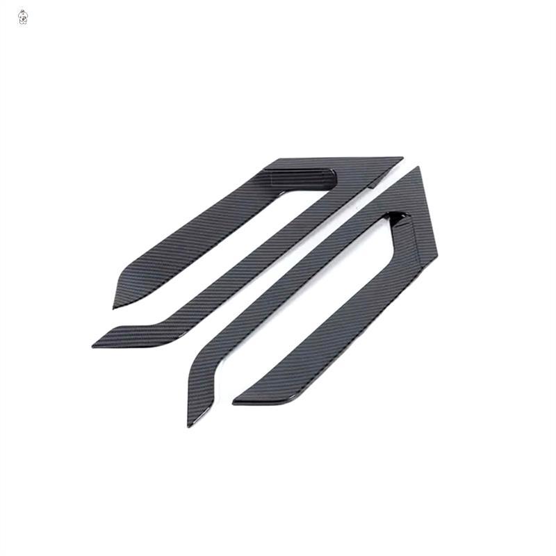 Car Side Fender Sticker Shark Gill Air Flow Wing Vent Trim For BMW X6 G06 -2024 Accessories