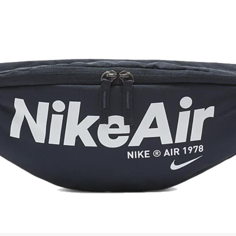 Nike Heritage Polyester Sling Bag Fanny Pack Regular Unisex Dark Blue Casual CT5226-475 Casual CT5226-475