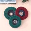 Exceptional Quality 5-Inch Non-Woven Nylon Fiber Grinding Wheel for Angle Grinder - Perfect for Metal and Wood - 100/115/125mm