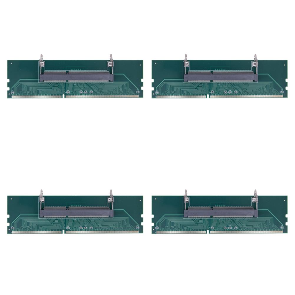 5-1PCS DDR3 DDR4 Laptop To Desktop Memory Adapter Card SO-DIMM To PC DIMM Card Connector Card Memory Stick RAM Connector Adapter