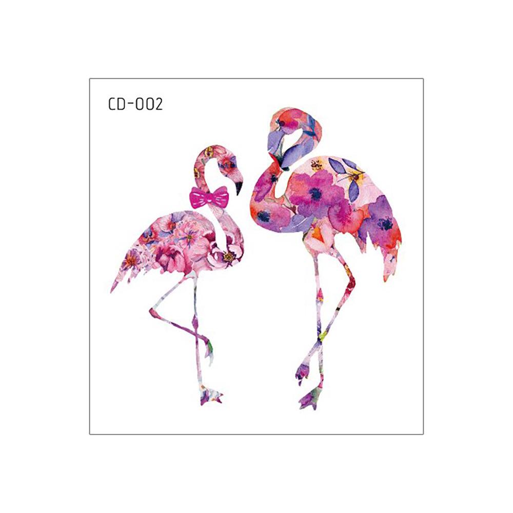 Waterproof Temporary Tattoos for Kids - Flamingo & Unicorn Designs