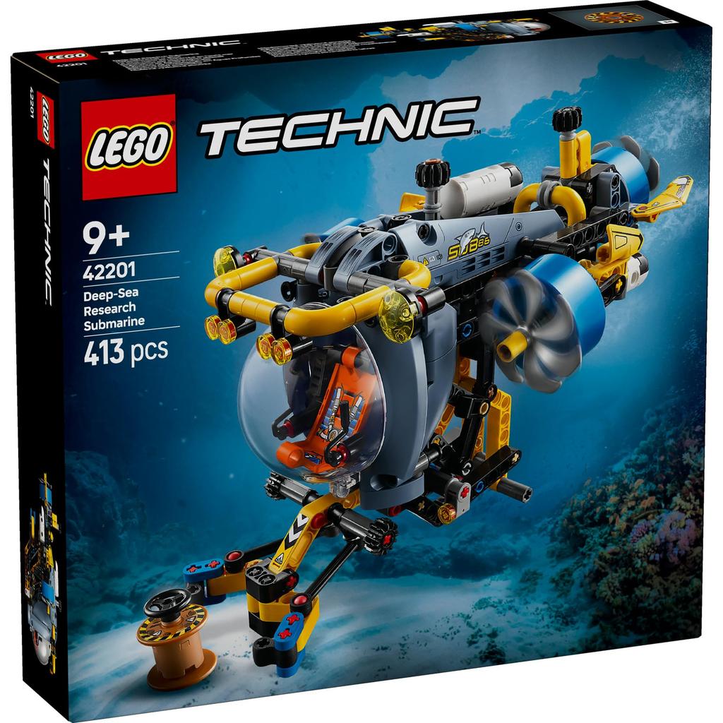 LEGO Technic Tiefsee-Forschungs-U-Boot Spielzeug Block91011Fahrzeug Schiff Boot 42201