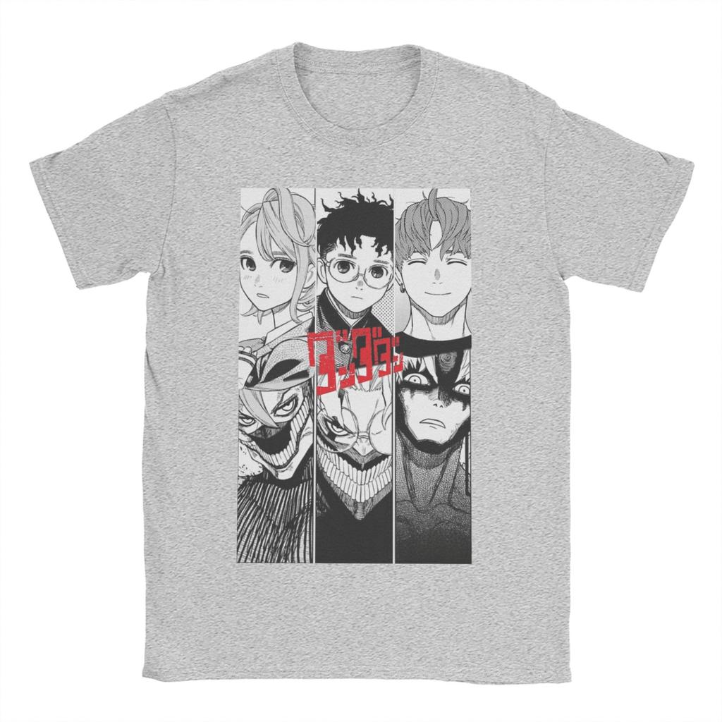 Humor Aira Okarun Jiji Dandadan Manga   TShirt Men Womens Round Neck 100 Cotton T Shirt  Short Sleeve Tees 4XL 5XL Clothes