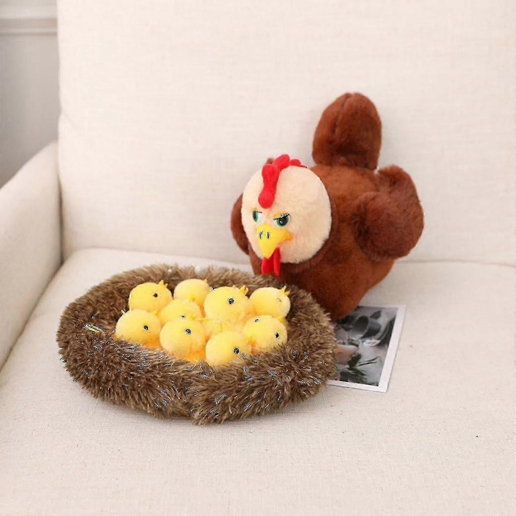 Christmas Stocking Stuffer Plush Chicken Toy