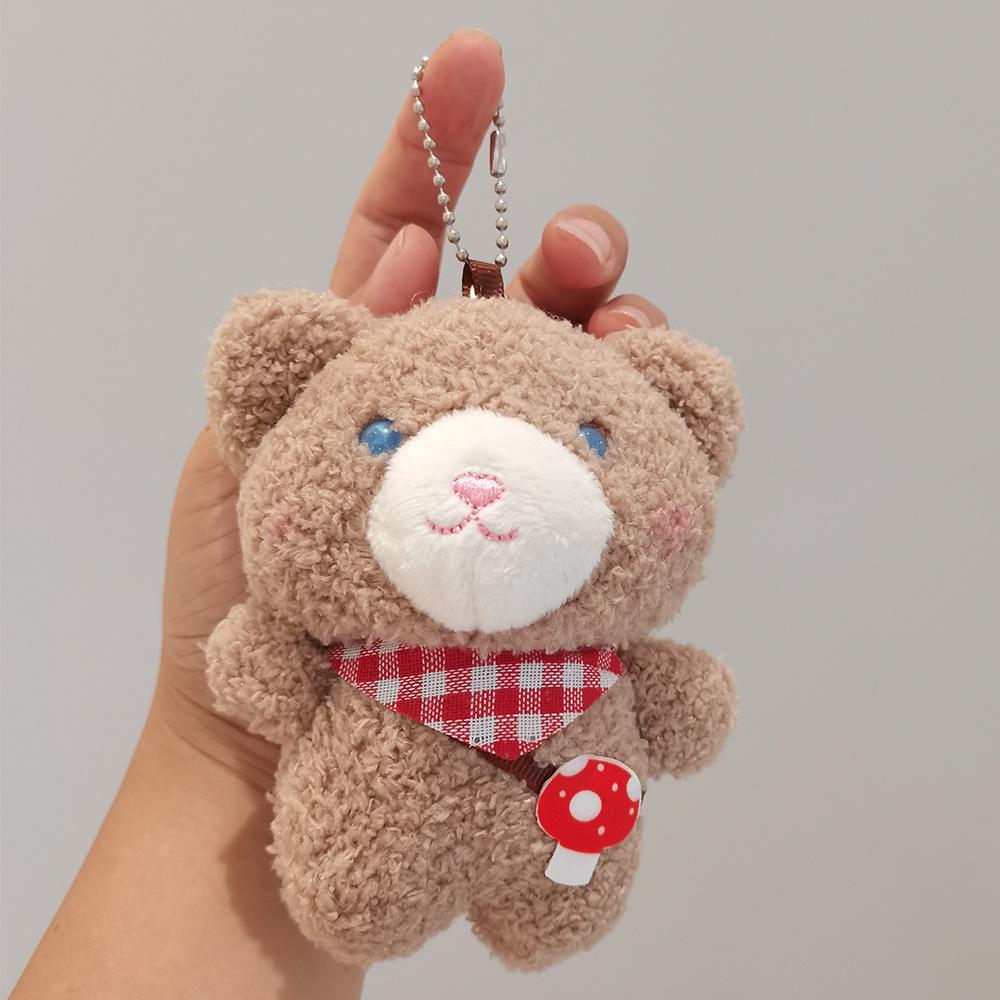Cute Bear Plush Bag Pendant Cartoon Rabbit Doll Doll Hanging Ornament Event Gift Rag Doll