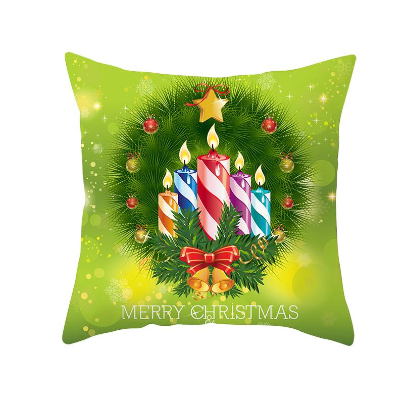 

Скандинавская Рождественская Наволочка Украшение Рождественский Шар Домашняя Наволочка на Подушку для Дивана 45*45cm