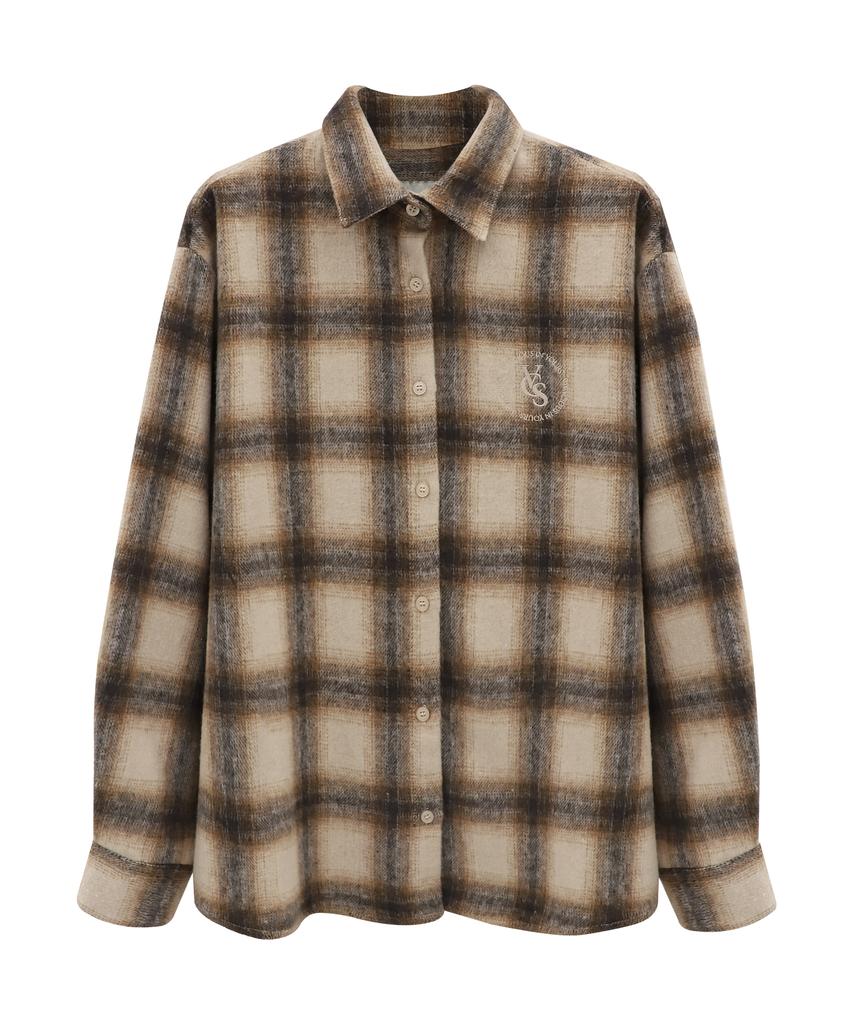 VIVACIOUS Rosewood Check Shirt White