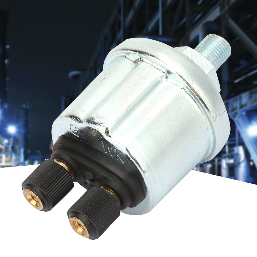 18 NPTF Bright Double Head Thread Senzor tlaku automobilového oleje Vhodné pro VDO 010bar