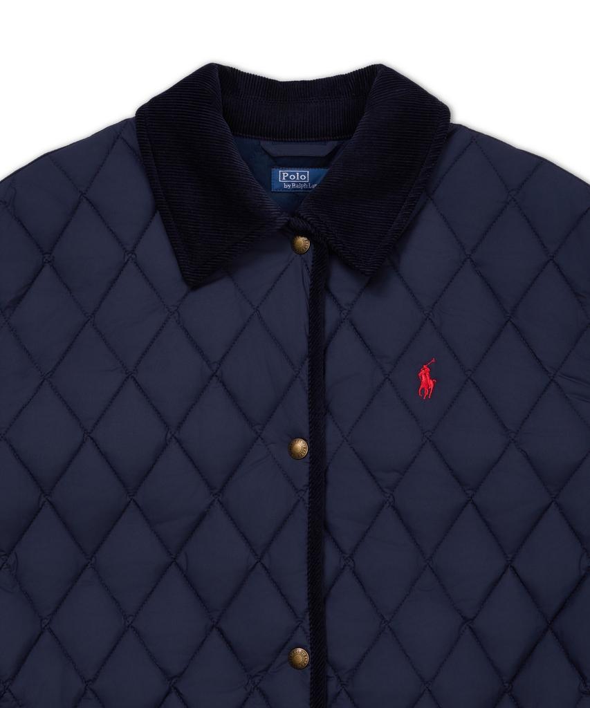 Polo Ralph Lauren Quilted Half Jacket - Navy