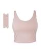 Women's Al*gn Yoga Tank Top - Shockproof Elastic Sports Bra with Chest Pads
