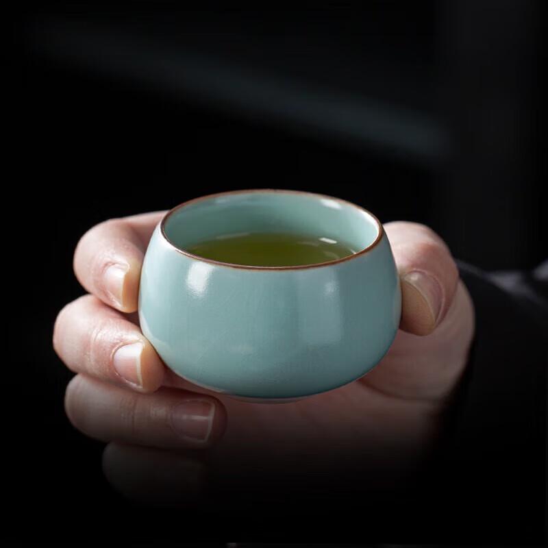 CHANGSHEGNYUAN Imitation Song Ru Kiln Ceramic Tea Set