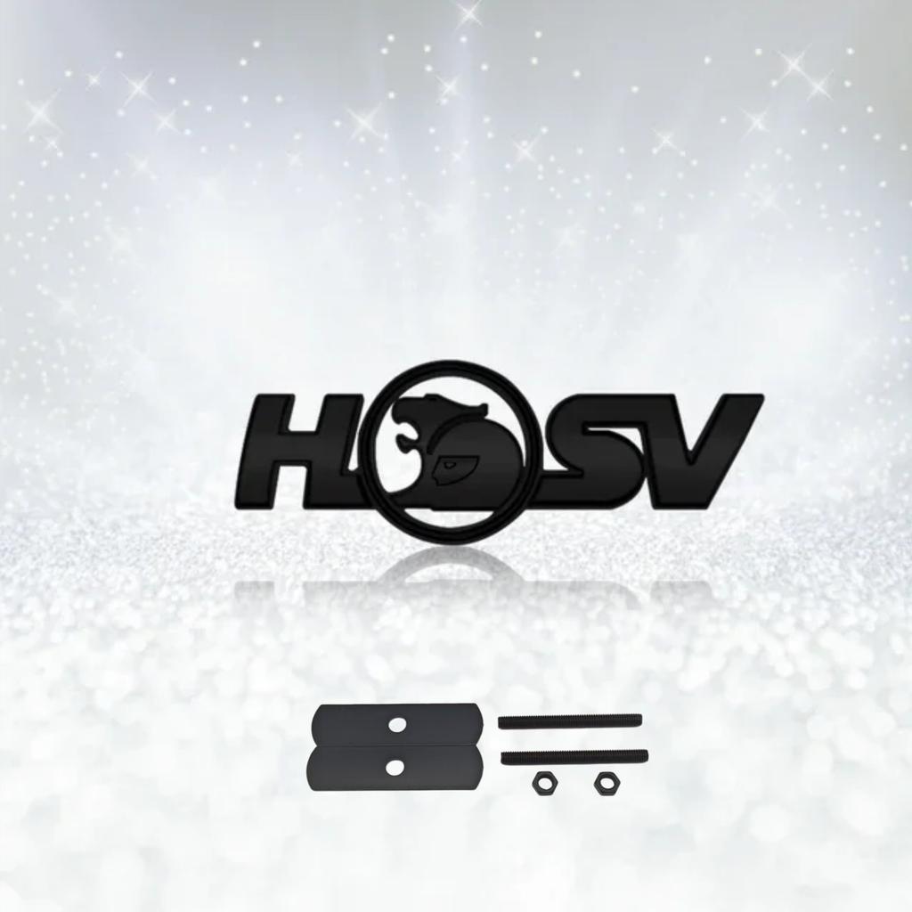 1pc New 3D Metal HSV Logo Emblem Decor Side Fender Rear Trunk Badge Sticker for HSV Astra Commodore VT VX VU VY HSV Cruze Rodeo Astra