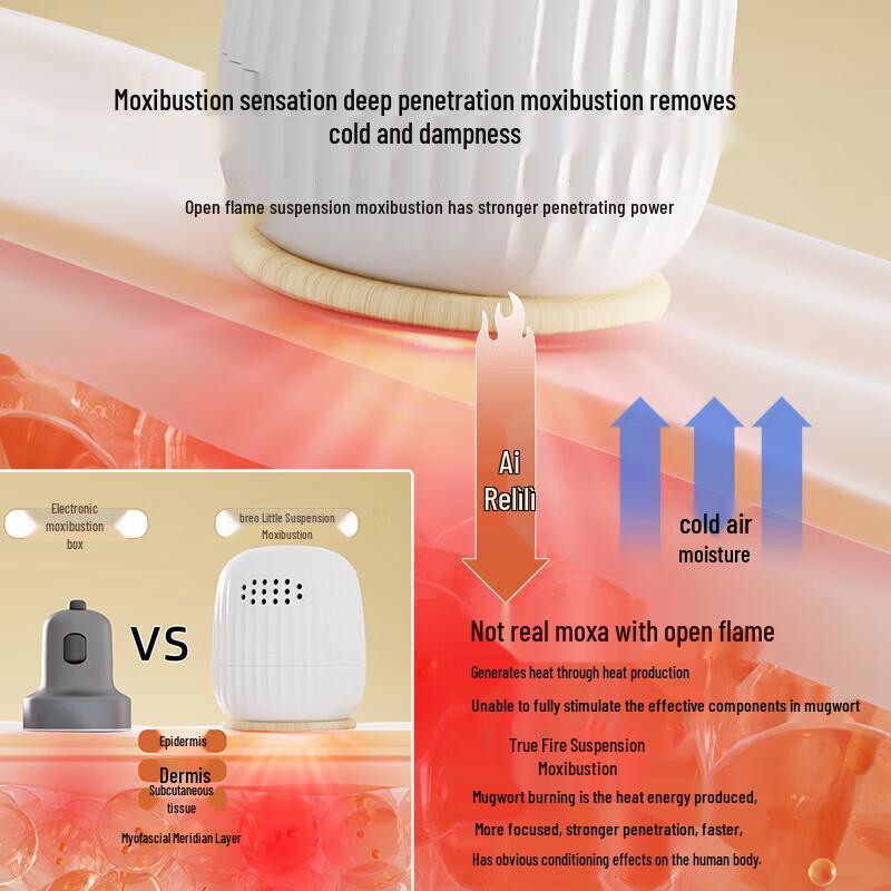 Breo TP-501 Portable Moxibustion Device Dual Pack