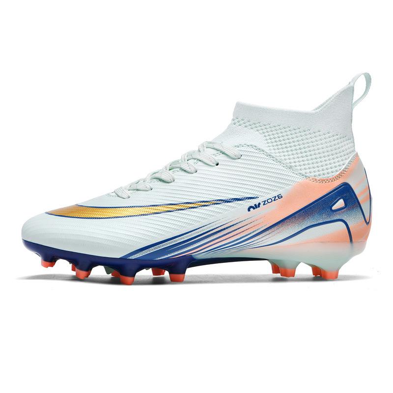 New football shoes long broken nails high top men's and women's youth sports