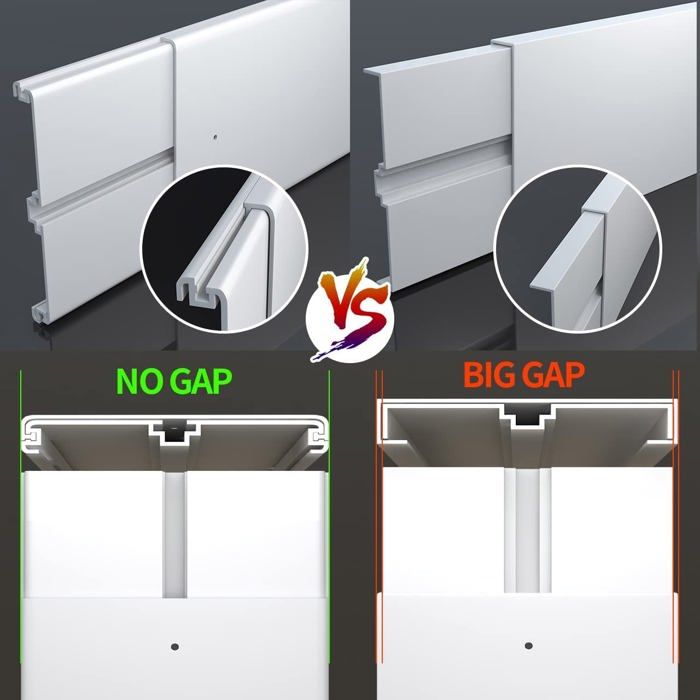 Accessoires entretien - kaway - joint de porte - pvc imperméable - facile à installer - économie d'énergie