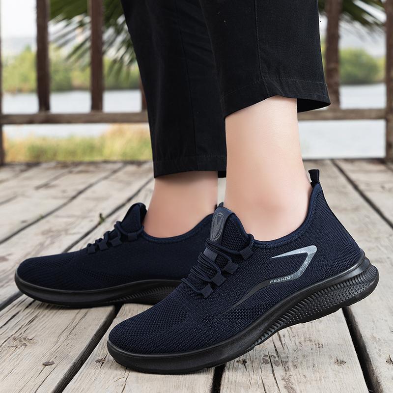 

мужские кроссовки повседневные кроссовки мужская летняя обувь сетчатые дышащие, удобные, мягкие, для занятий спортом на открытом воздухе и отдыха бесплатная доставка 43 синий