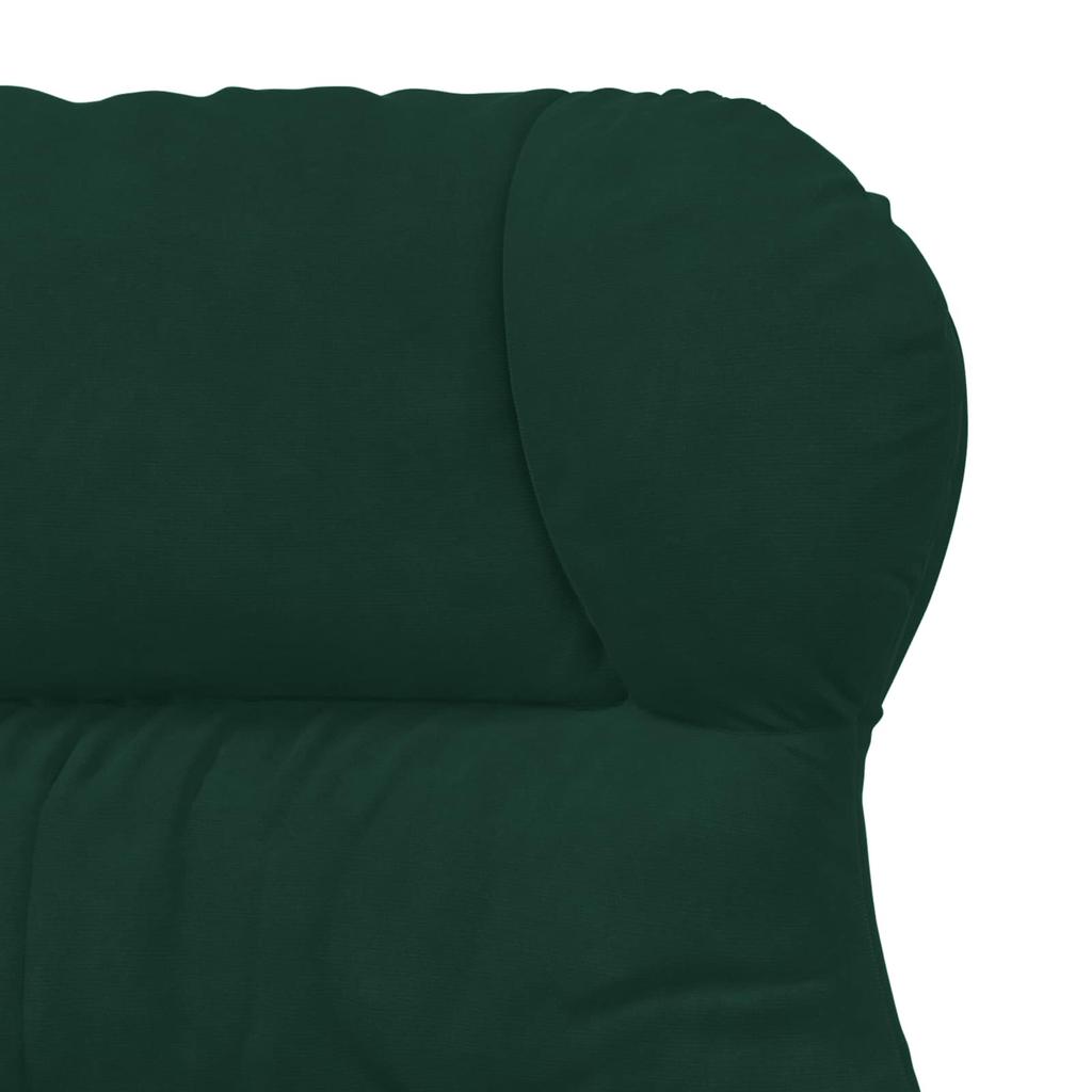 Armchair Dark Green 69 X 74 X 93 Cm Velvet
