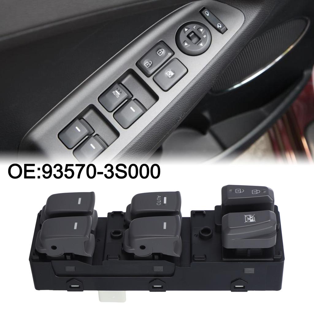 For 2011-2014 Sonata DWS455 Switch Power Window Switch Car Repair Vehicle Maintenance ABS Plastic Direct Replacement
