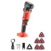 SucceBuy Cordless Oscillating Tool 20V Multitool Oscillating Tool with 6 Variable Speeds 8500 - 17000 OPM 3.2° Oscillating Angle