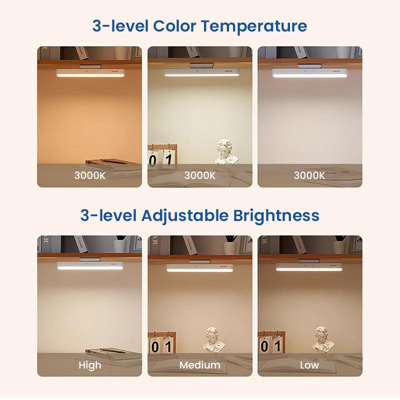 Philips Lamp Multi-function Table Lamp Rechargeable Battery Type-C Portable LED Light