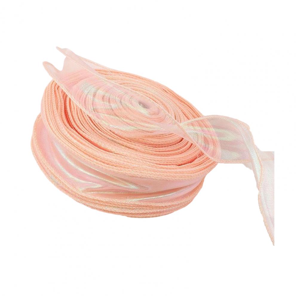 High-quality Tulle Ribbon Luxury Gift Ribbon Iridescent Tulle Ribbon Roll for Wedding Invitations Floral for Bouquet for Parties