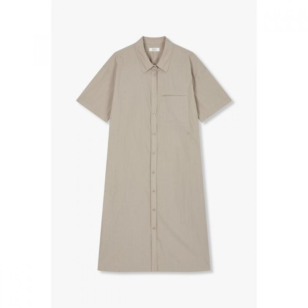 

Studio Tomboy Long Shirt Dress 9195241022ar 49 (light khaki)/One size