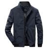 Men's Autumn and Winter Jacket Men's Youth Casual Fashion Loose Large Size Men's Jacket Solid Color Jacket