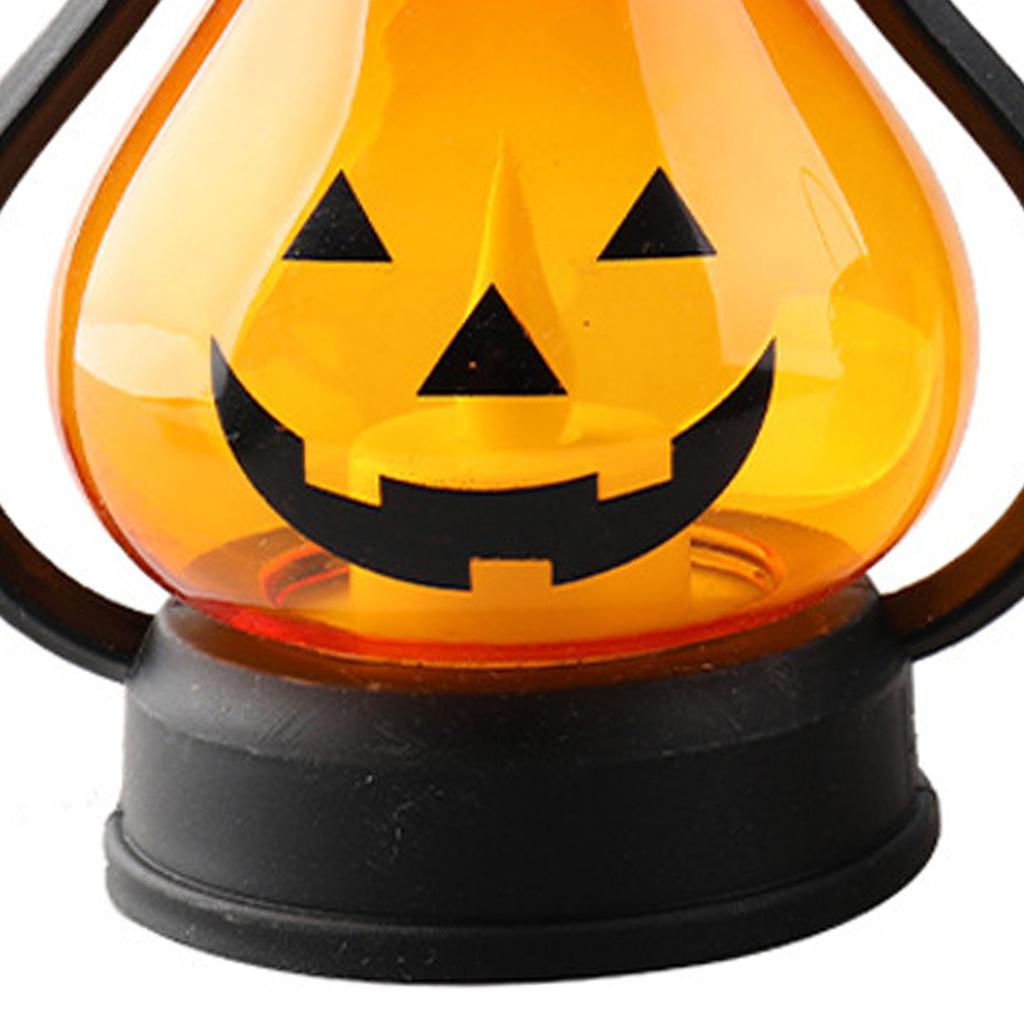 Linterna de Calabaza de Halloween Mesa de Minibar Escritorio Decorativo Vela Linterna Colgante
