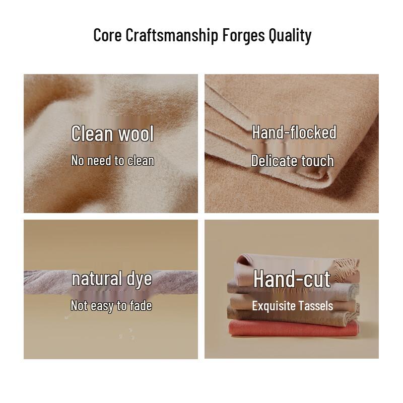 Murthy Men's Pure Wool Winter Scarf