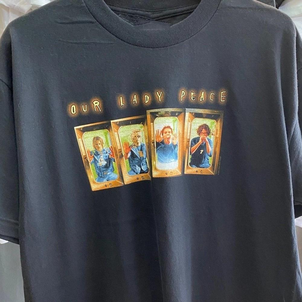 

Our Lady Peace Band Tour Gift For Fan S to 5XL Cotton Tshirt KK2429 Unisex T-Shirt M