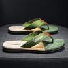 2025 Men High Quality Flip Flops Men Beach Slippers Fashion Outdoor Flip Flops Casual Breathable Slippers for Men New Sandals